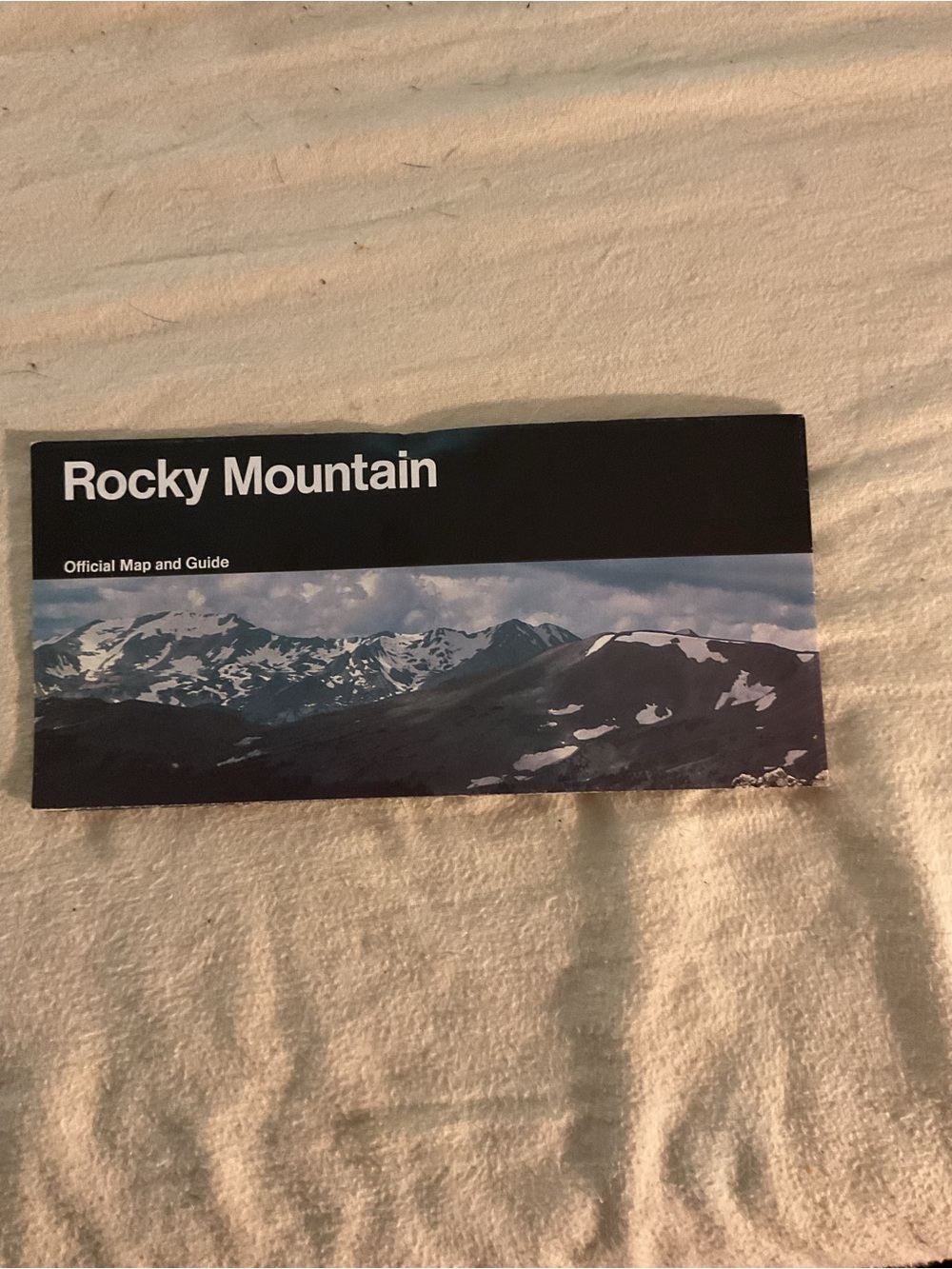 vintage 1994 Rocky Mountain Official map and guide
